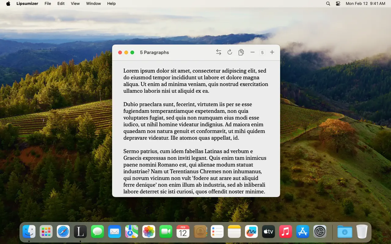 #1. Lipsumizer (iOS) Von: Diego Otero Diaz