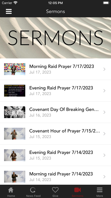 Winners' Chapel Atlanta Screenshot