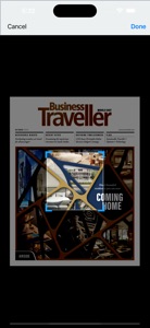 Business Traveller Middle East screenshot #2 for iPhone