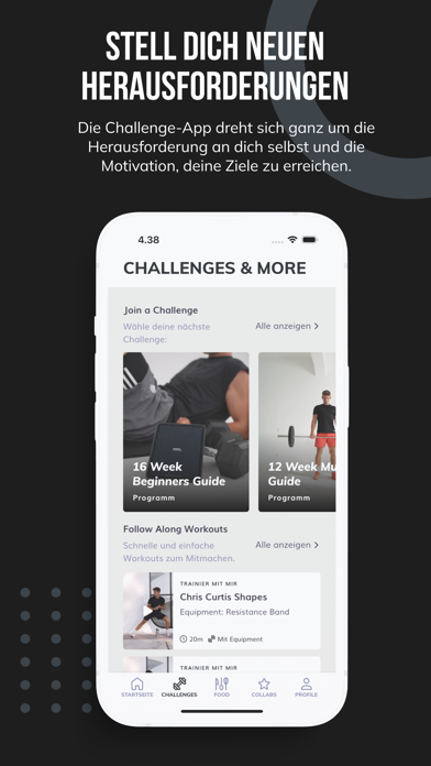 The Challenge App Screenshot