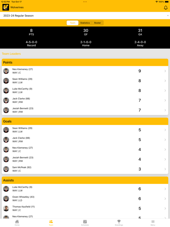 App screenshot