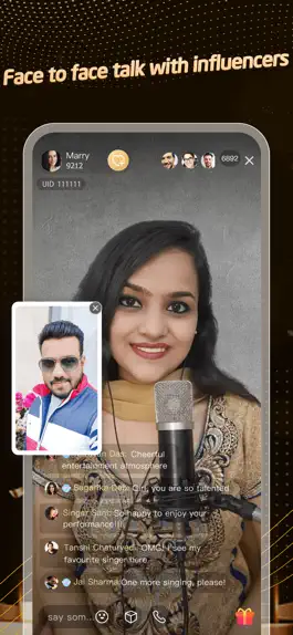 Game screenshot SingSpot, live singing online apk