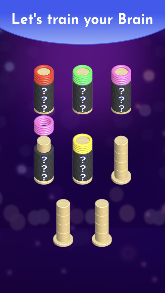 #4. Slinky Sort Puzzle (iOS) By: GOODROID,Inc.