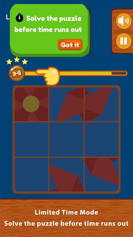 #3. Moving Jigsaw - Dynamic jigsaw (iOS) By: ASTER PLAY