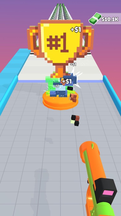 Voxel Crusher Run Screenshot