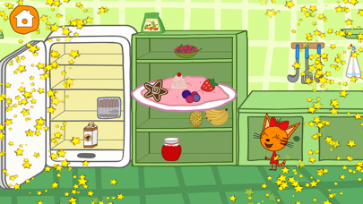 Kid-E-Cats Cooking at Kitchen! Screenshot