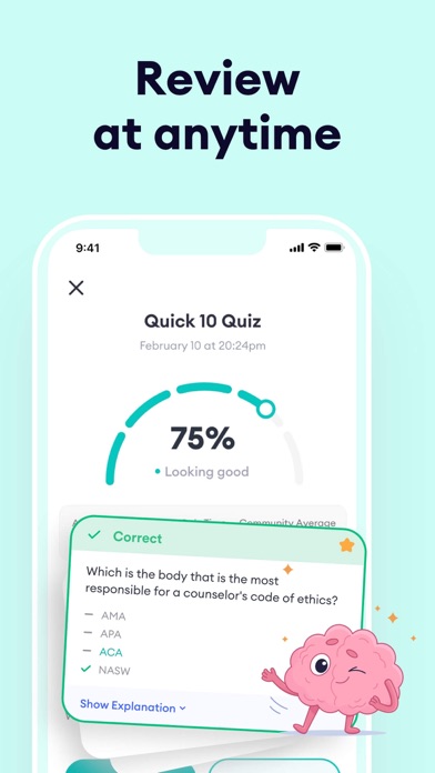 NCMHCE Exam Prep 2025 Screenshot