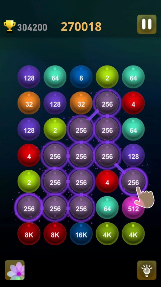 #4. 2248 puzzle - link block Tiles (iOS) 由: Shobha R