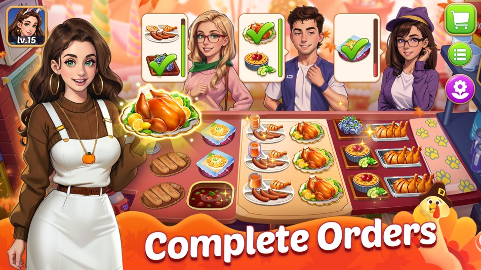 #1. Manor Cooking: Chef Build Town (iOS) 由: HK GRAPEFRUIT TECHNOLOGY LIMITED