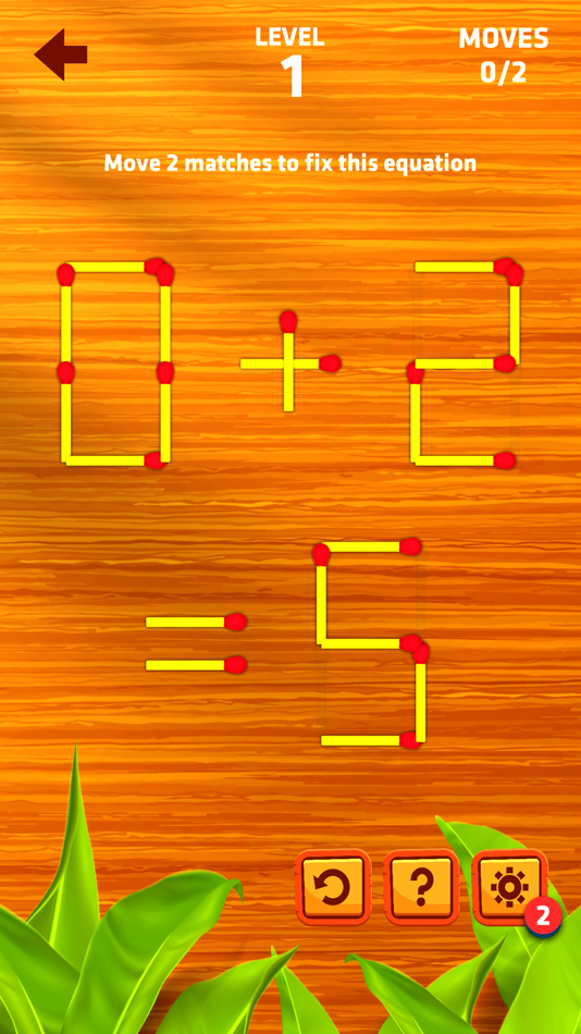 #5. Match Sticks - Game (iOS) 由: Smit Sabhadiya