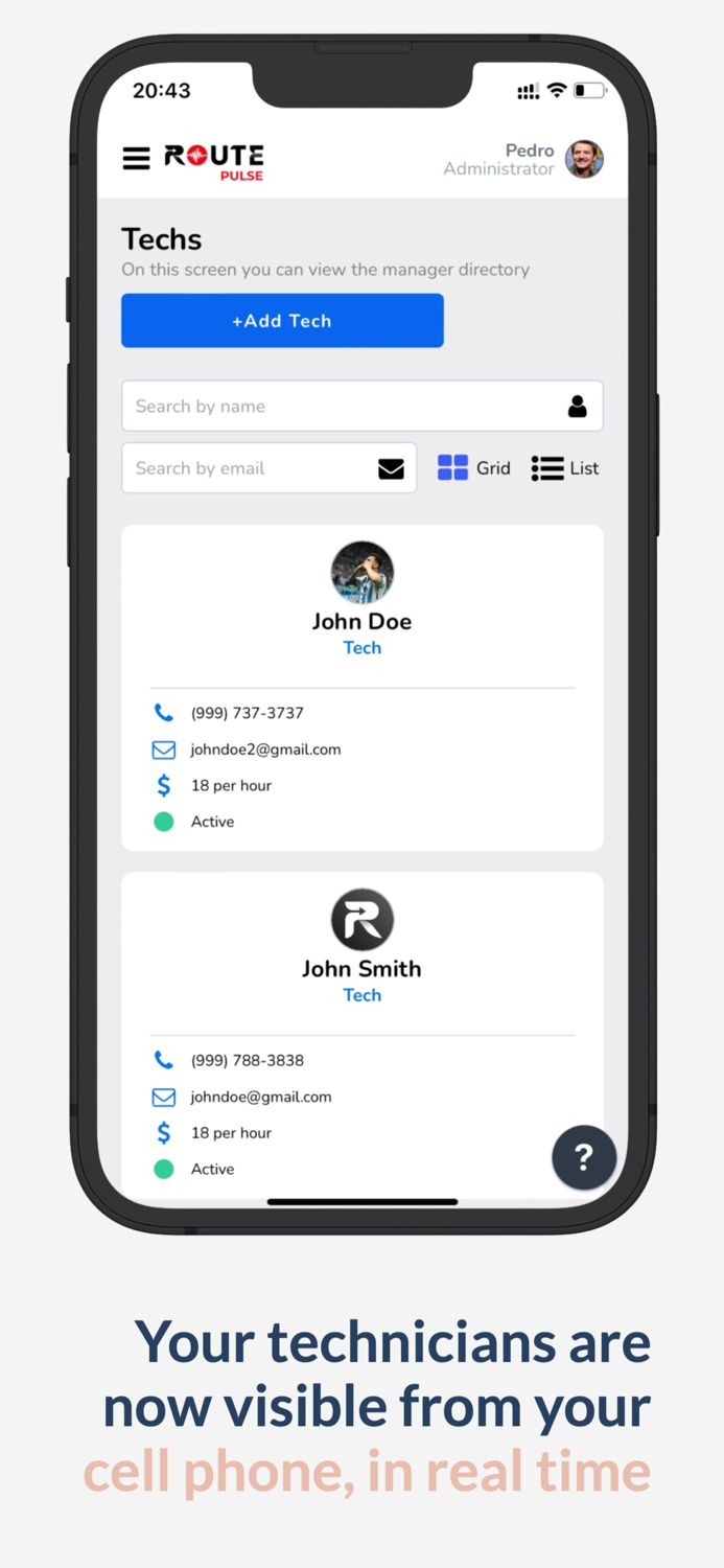 Route Pulse Cleaning Software
