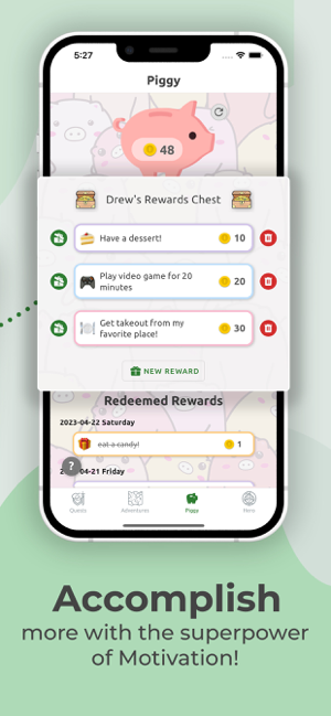 ‎HeroMode: Joyful Tasks & Goals Screenshot