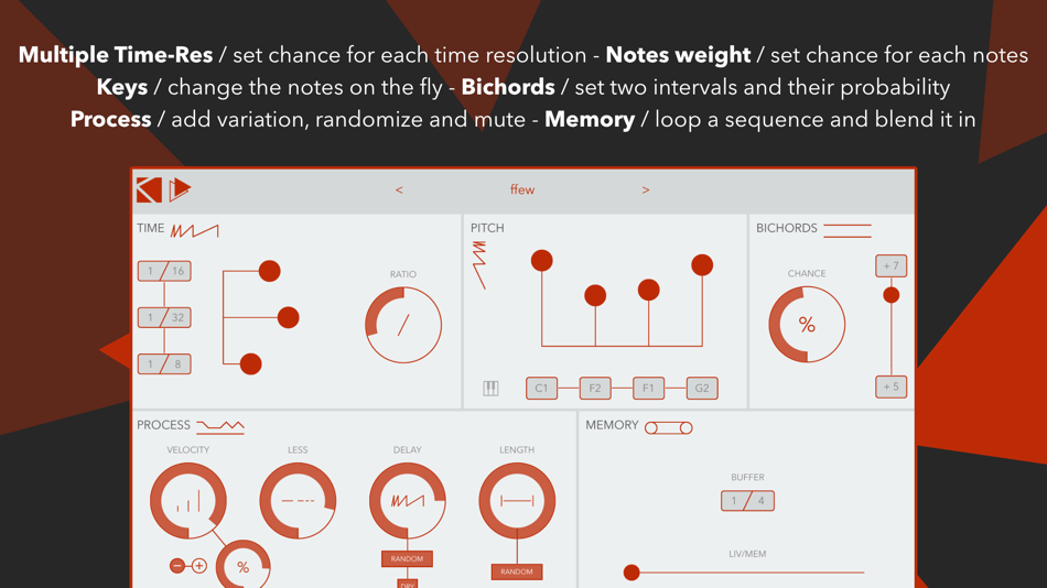 #3. TATAT : midi streams generator (iOS) Podle: K-Devices