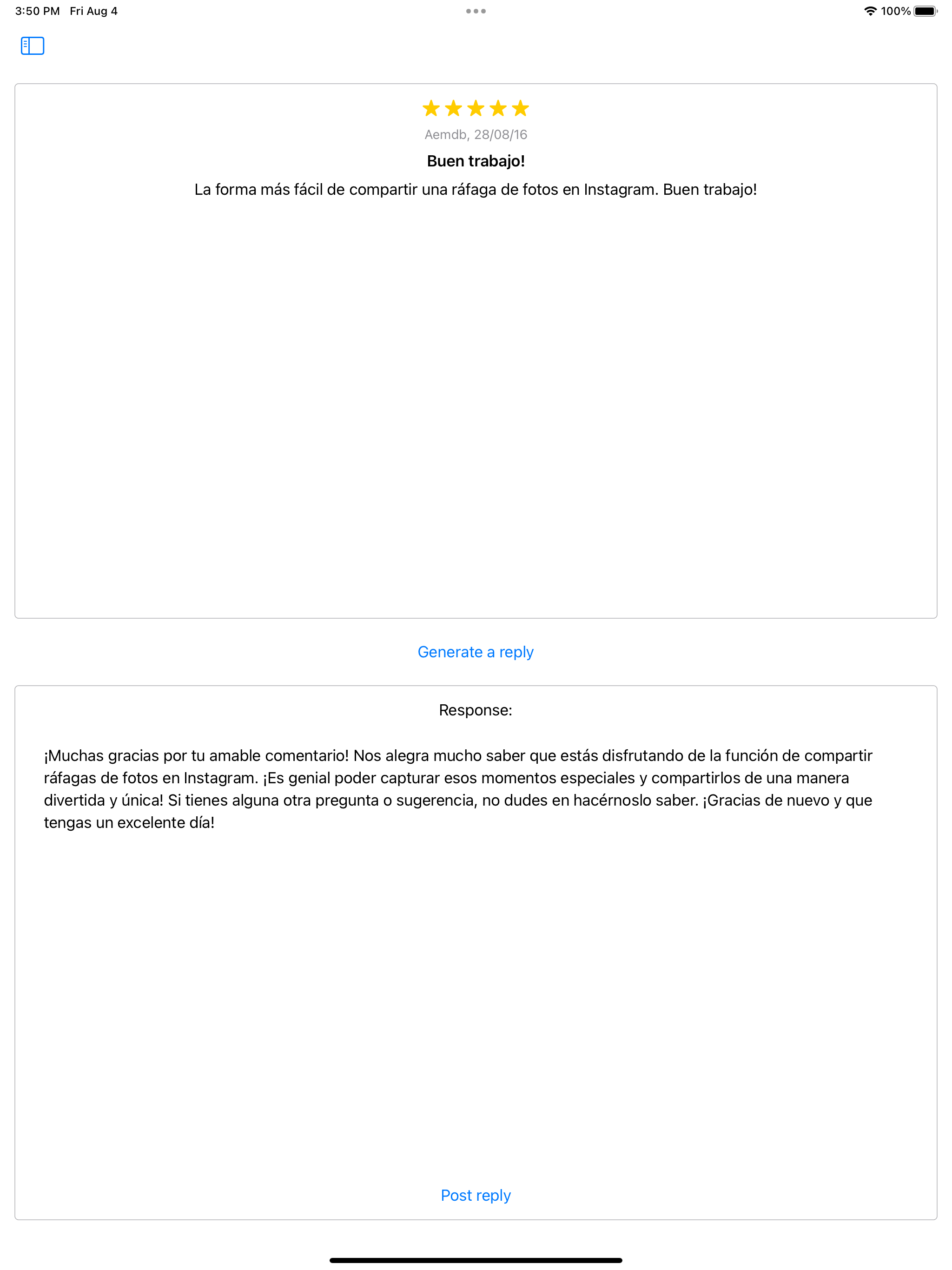 AppReviews.ai - review replies