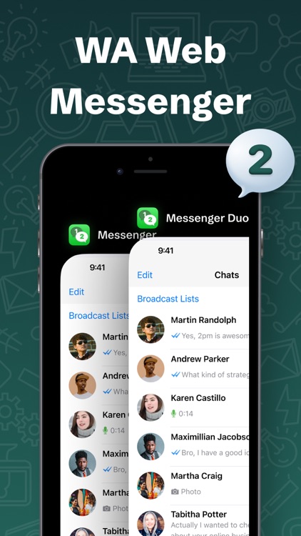Dual Messenger App: WA Web Duo