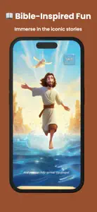 Holy Bible Run: Jesus Miracles screenshot #1 for iPhone