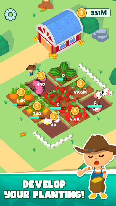 Farm Land: Idle Tycoon Screenshot