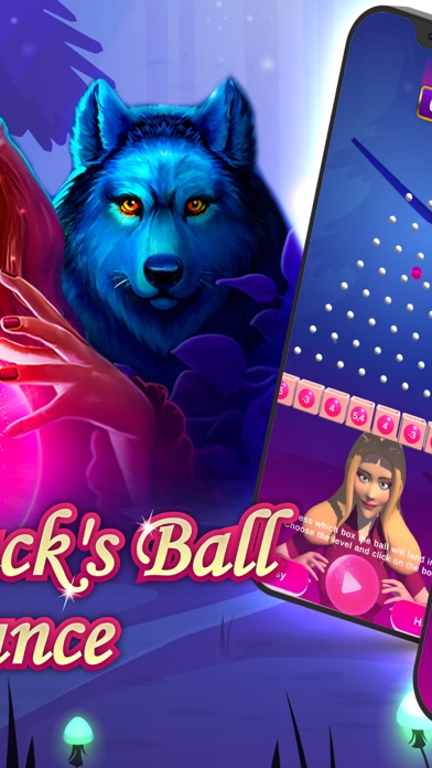 Lady Luck's Plinko Ball Bounce Screenshot