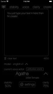 text to speech with ai iphone screenshot 1