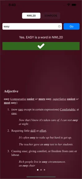 Game screenshot Dictionary for Scrabble apk