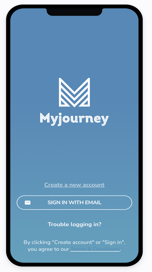 #7. My Journey App version 2.0 (iOS) Podle: Joel Dacuma
