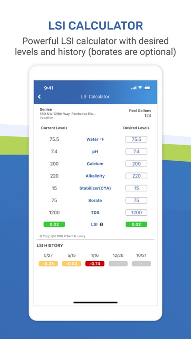 Pool Service Software Screenshot