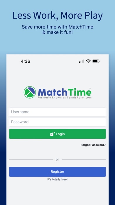 MatchTime Sports Screenshot