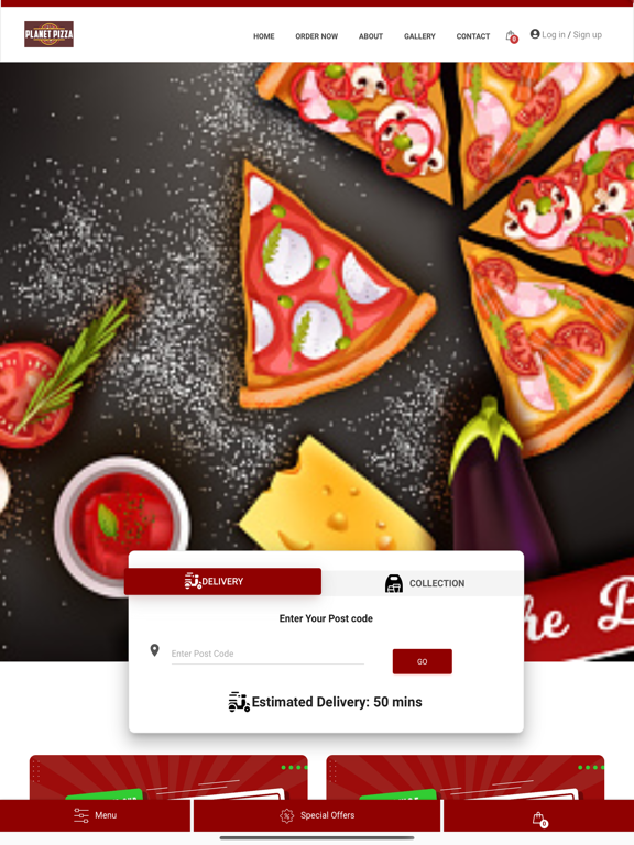 Screenshot #5 pour Planet Pizza -Food Delivery