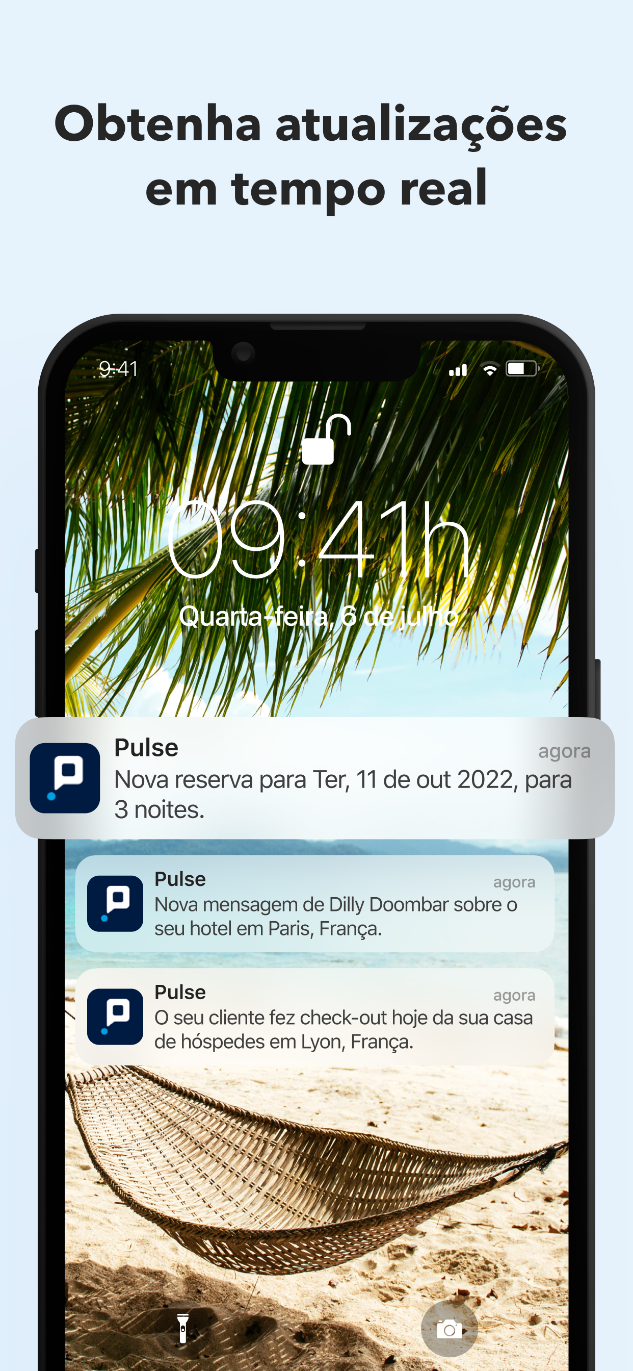 Pulse para Booking.com
