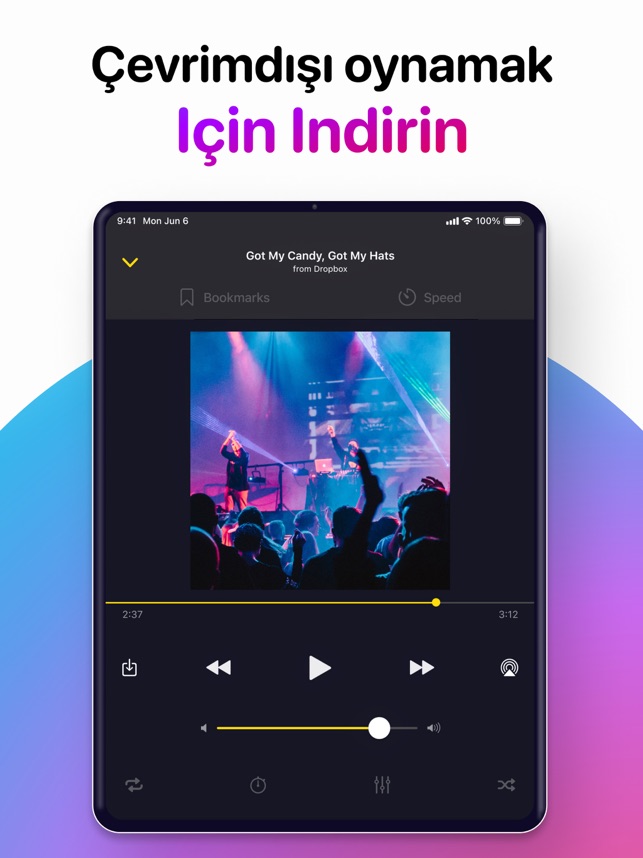 Çevrimdışı Müzik Çalar dinle App Store'da