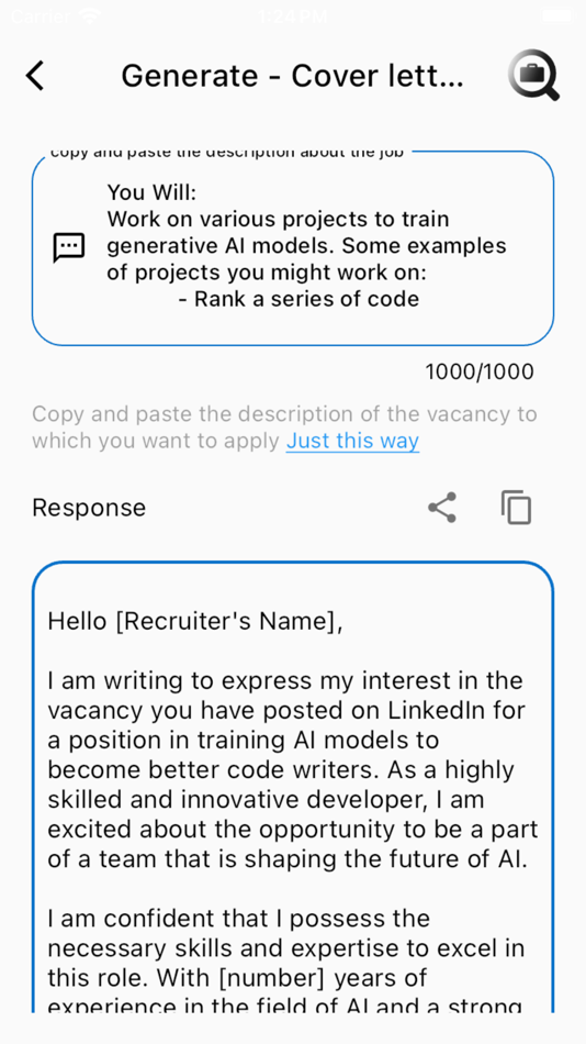 #5. Post Ai - Generate Posts (iOS) Podle: Luis Mujica
