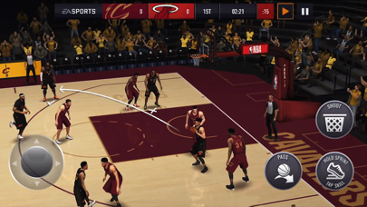 screenshot of NBA LIVE Mobile Basketball 2