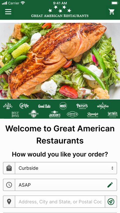 Great American Restaurants Screenshot
