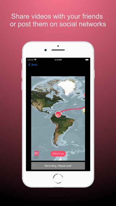 Travel Map Zenkou Screenshot