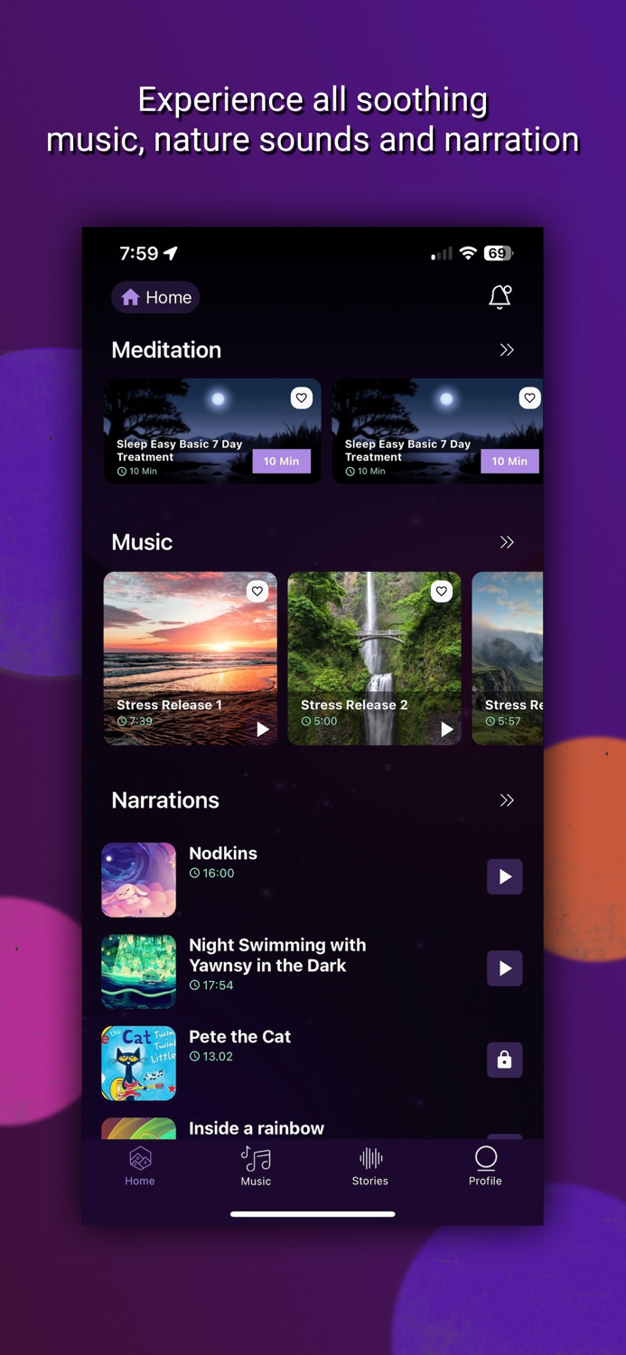 Soothe Sleep Relax and Meditate