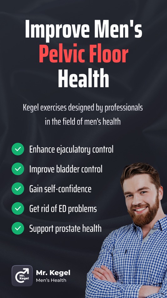 Mr Kegel: Men's Health Trainer - 1.13.1 - (iOS)