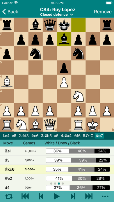 Screenshot #1 pour Chess Opener PRO
