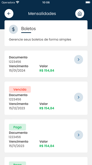 União Médica Beneficiário Screenshot