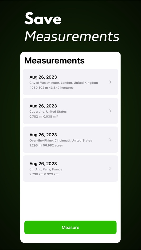 #3. Field Area Measure+ (iOS) 由: Arda Sen