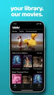 biblio+: watch movies & tv iphone screenshot 2