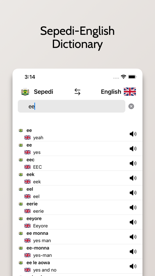 #4. Sepedi-English Dictionary (iOS) 由: FB PUBLISHING LLC