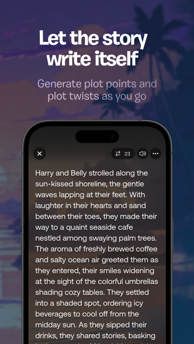 Mio - Interactive AI Stories Screenshot