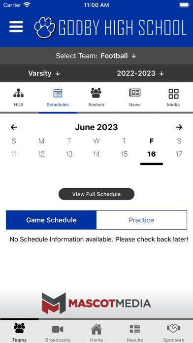 Godby Cougars Athletics Screenshot