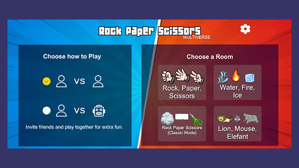 #1. Rock Paper Scissors Multiverse (iOS) Podle: Felix Peralta
