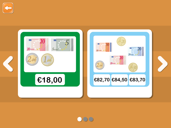 Rekenen met geld iPad app afbeelding 2