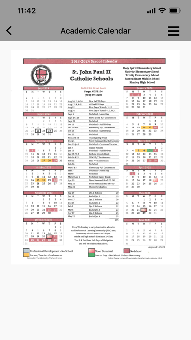 JPII Catholic Schools Screenshot