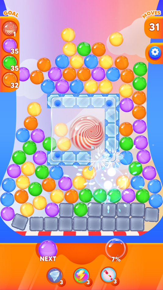 #2. Bubble Blast: Mania (iOS) Bởi: Lucas Piloto