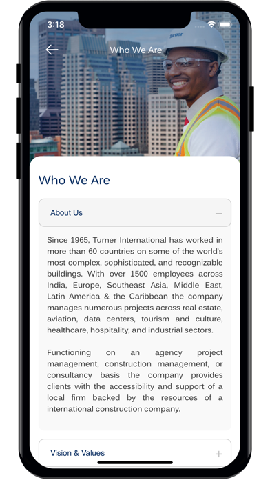 Turner App Screenshot
