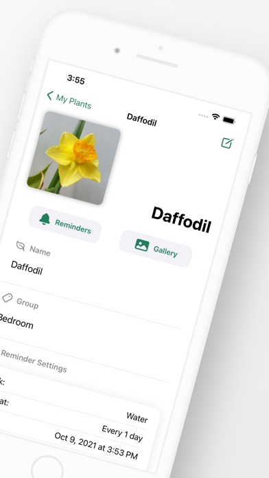Growing: Plant care reminder Screenshot