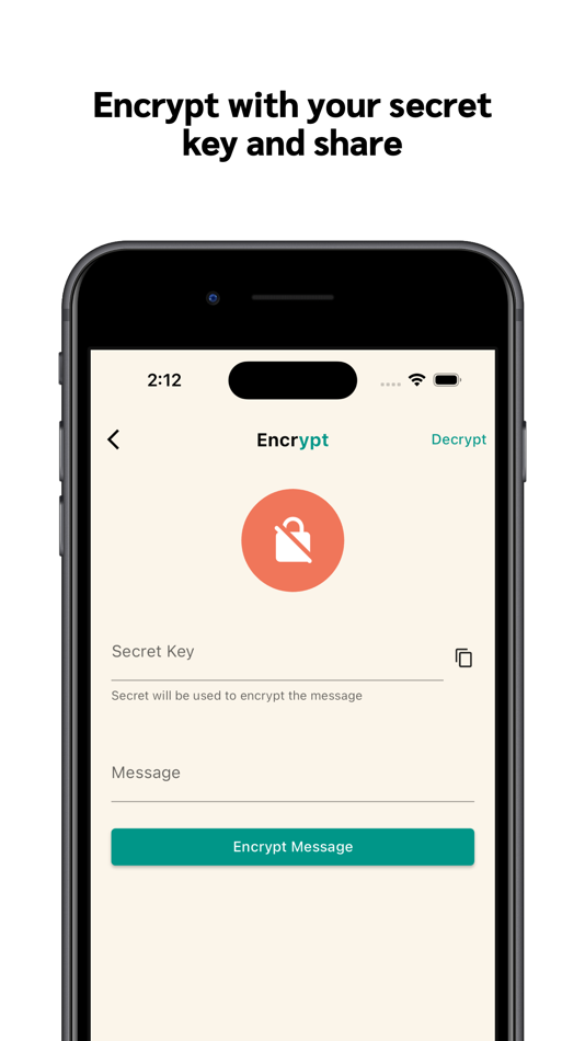 #4. CipherApp (iOS) 由: Benjamin Addai-Boateng